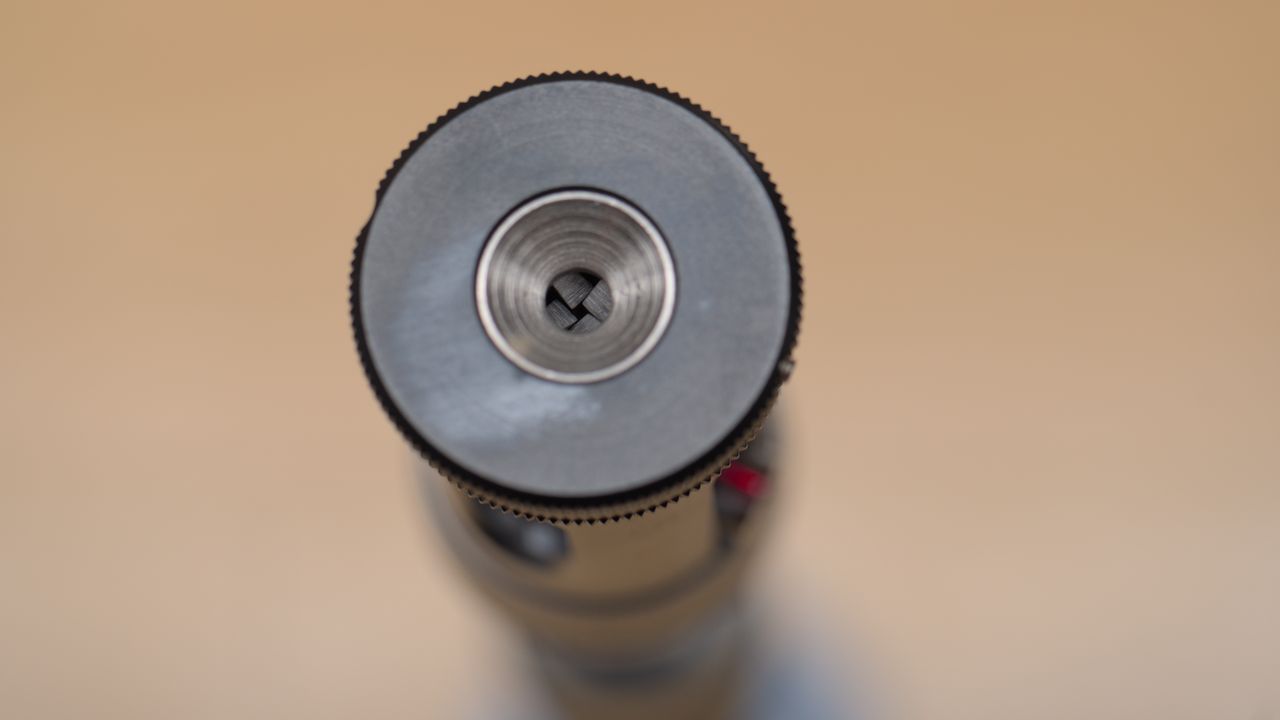 A rolled up M2S cable, showcasing the red PU jacket.