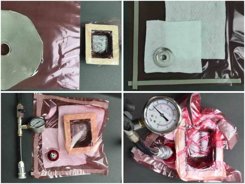 This picture shows how the bagging process looks like.